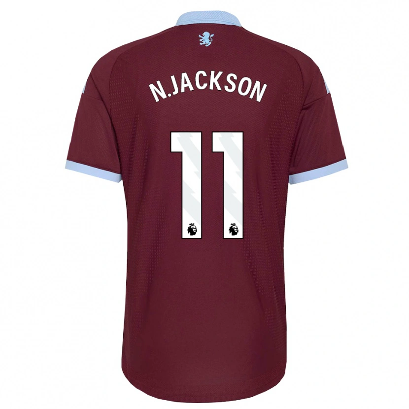 Danxen Criança Camisola Nicolas Jackson #11 Cornflowerblue Borgonha Principal 2026/27 Camisa