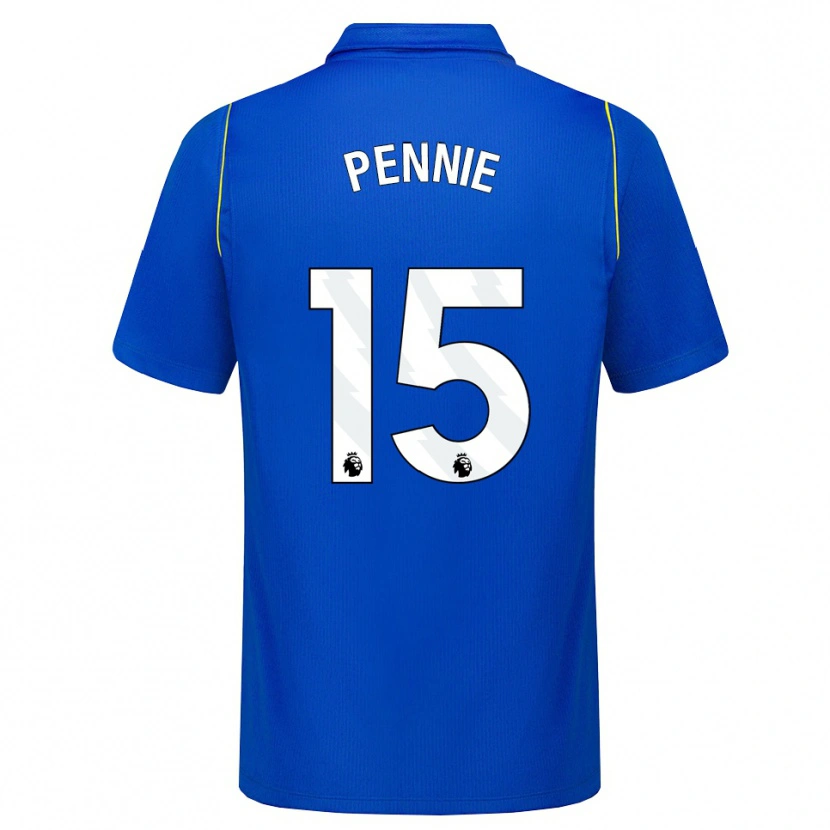 Danxen Criança Camisola Andrew Pennie #15 Azul Amarelo Principal 2026/27 Camisa