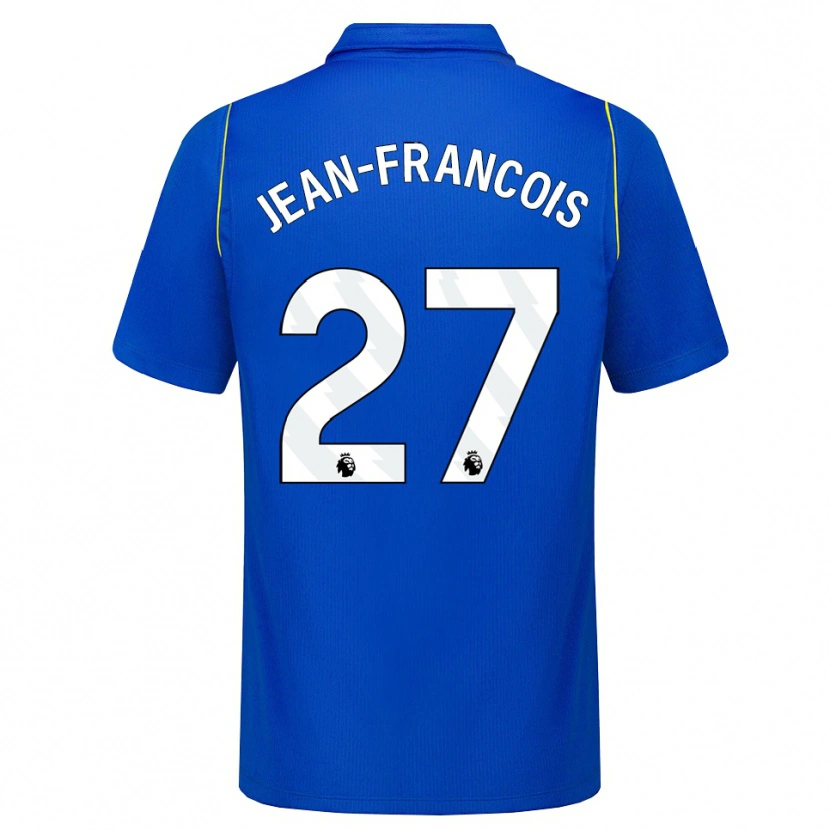 Danxen Criança Camisola Oriane Jean-Francois #27 Azul Amarelo Principal 2026/27 Camisa