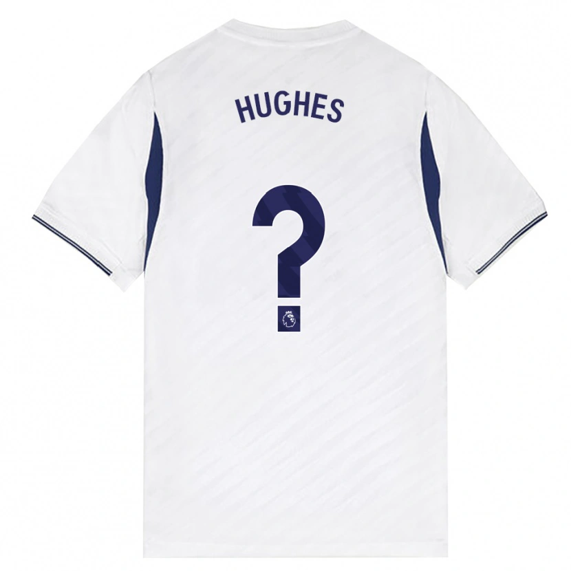 Danxen Criança Camisola Harry Hughes #0 Branco Vermelho Roxo Principal 2026/27 Camisa