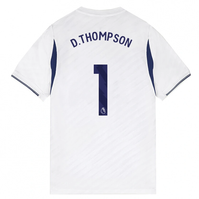 Danxen Criança Camisola Dylan Thompson #1 Branco Vermelho Roxo Principal 2026/27 Camisa