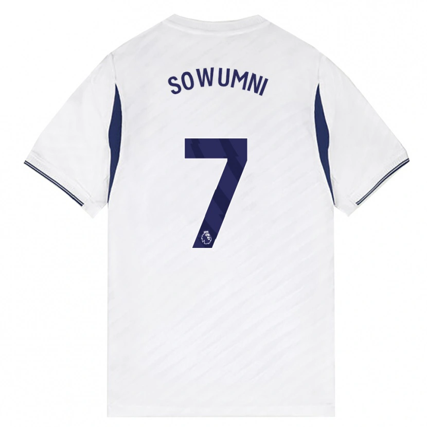 Danxen Criança Camisola Elisha Sowunmi #7 Branco Vermelho Roxo Principal 2026/27 Camisa