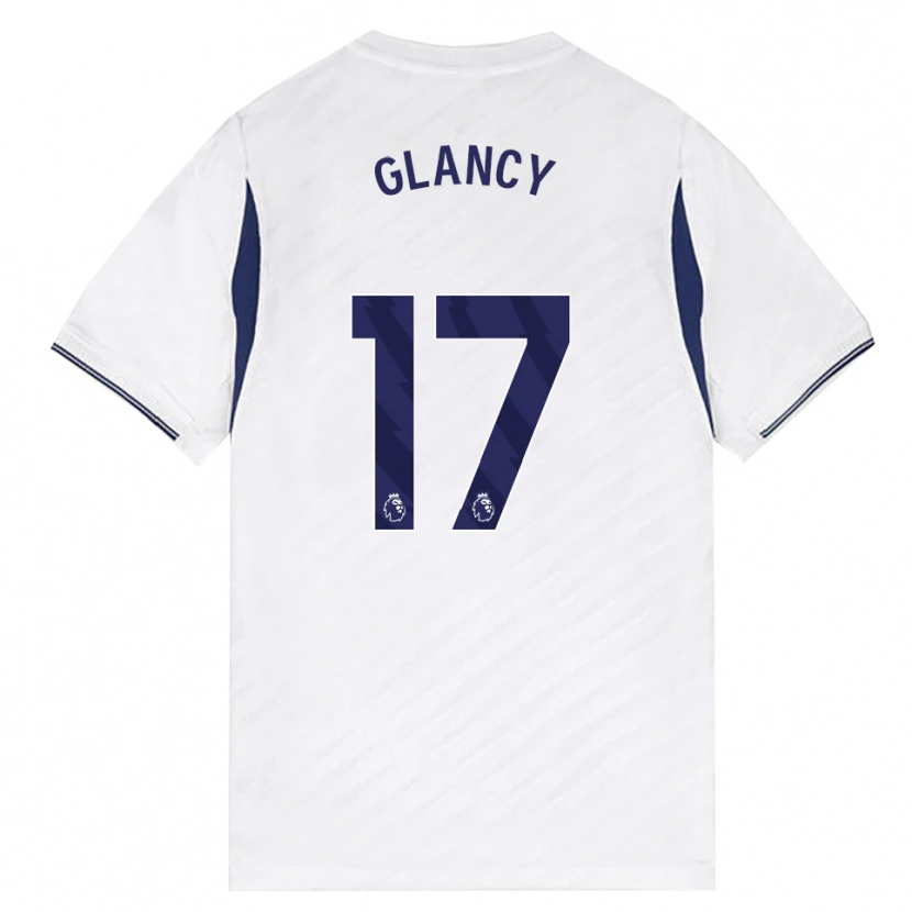 Danxen Criança Camisola Conall Glancy #17 Branco Vermelho Roxo Principal 2026/27 Camisa