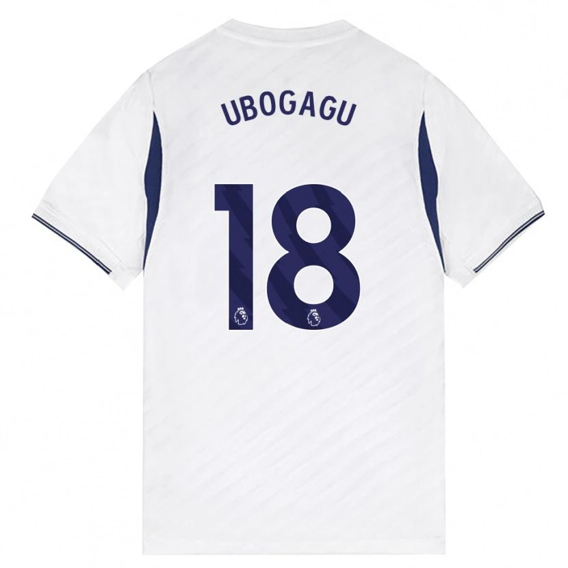 Danxen Criança Camisola Chioma Ubogagu #18 Branco Vermelho Roxo Principal 2026/27 Camisa