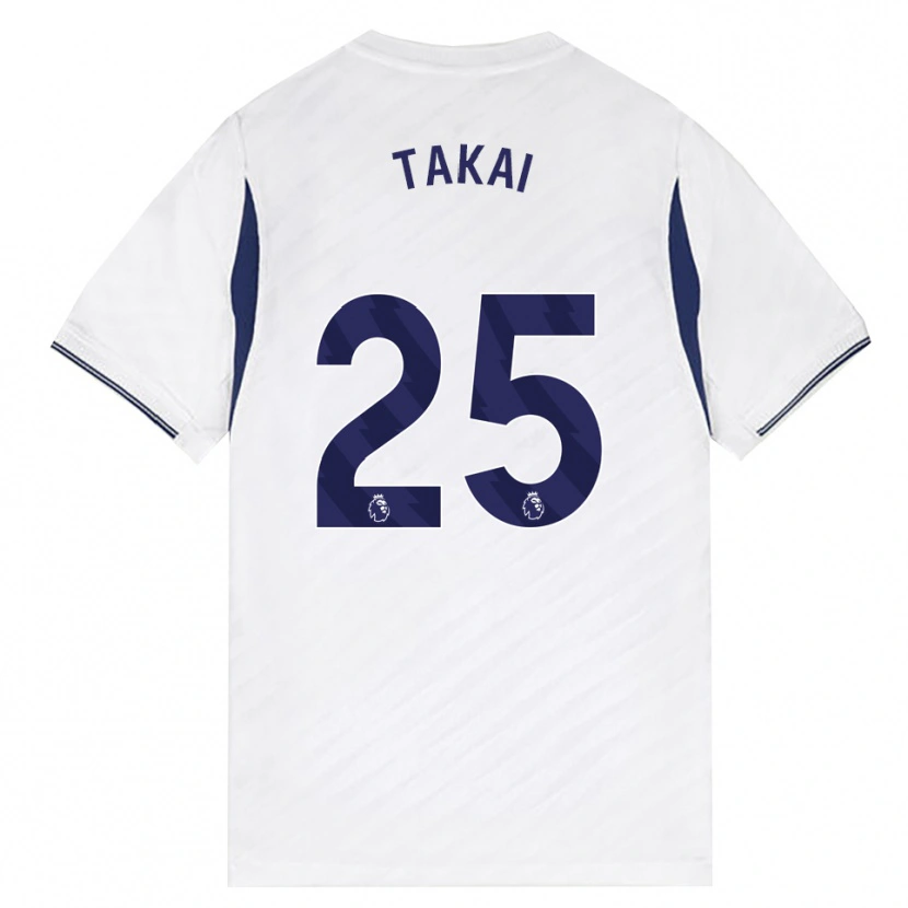 Danxen Criança Camisola Kota Takai #25 Branco Vermelho Roxo Principal 2026/27 Camisa