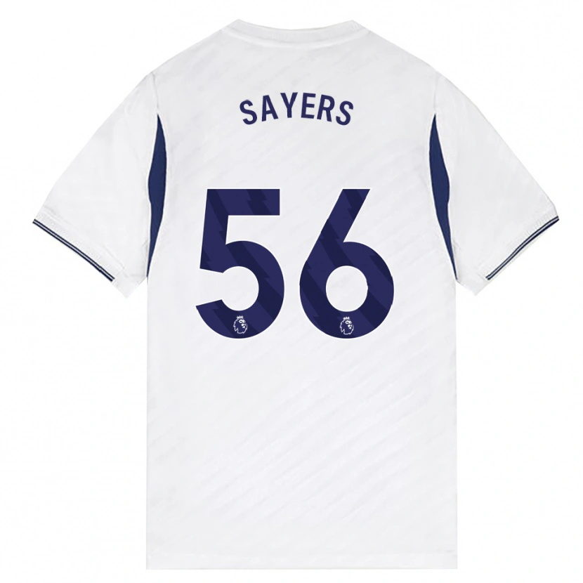 Danxen Criança Camisola Charlie Sayers #56 Branco Vermelho Roxo Principal 2026/27 Camisa