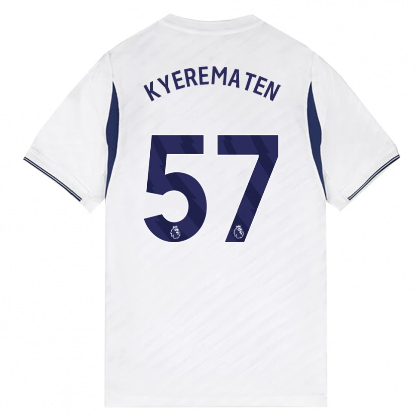 Danxen Criança Camisola Rio Kyerematen #57 Branco Vermelho Roxo Principal 2026/27 Camisa