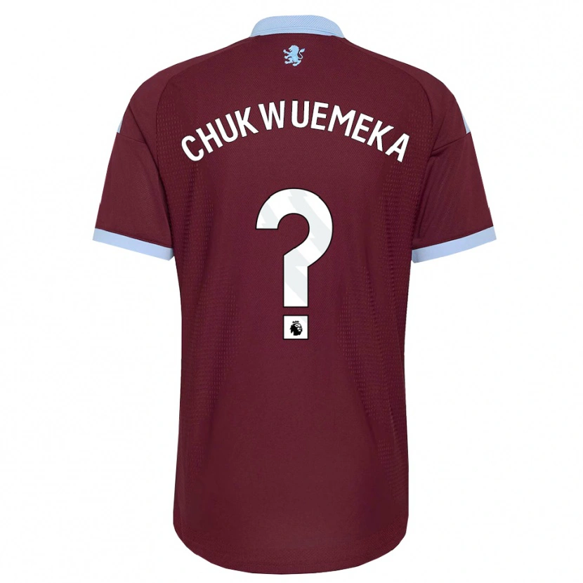 Danxen Criança Camisola Caleb Chukwuemeka #0 Cornflowerblue Borgonha Principal 2026/27 Camisa