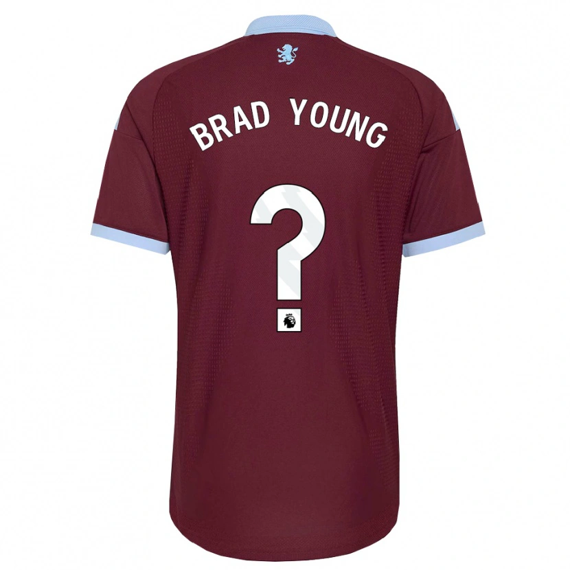 Danxen Criança Camisola Brad Young #0 Cornflowerblue Borgonha Principal 2026/27 Camisa