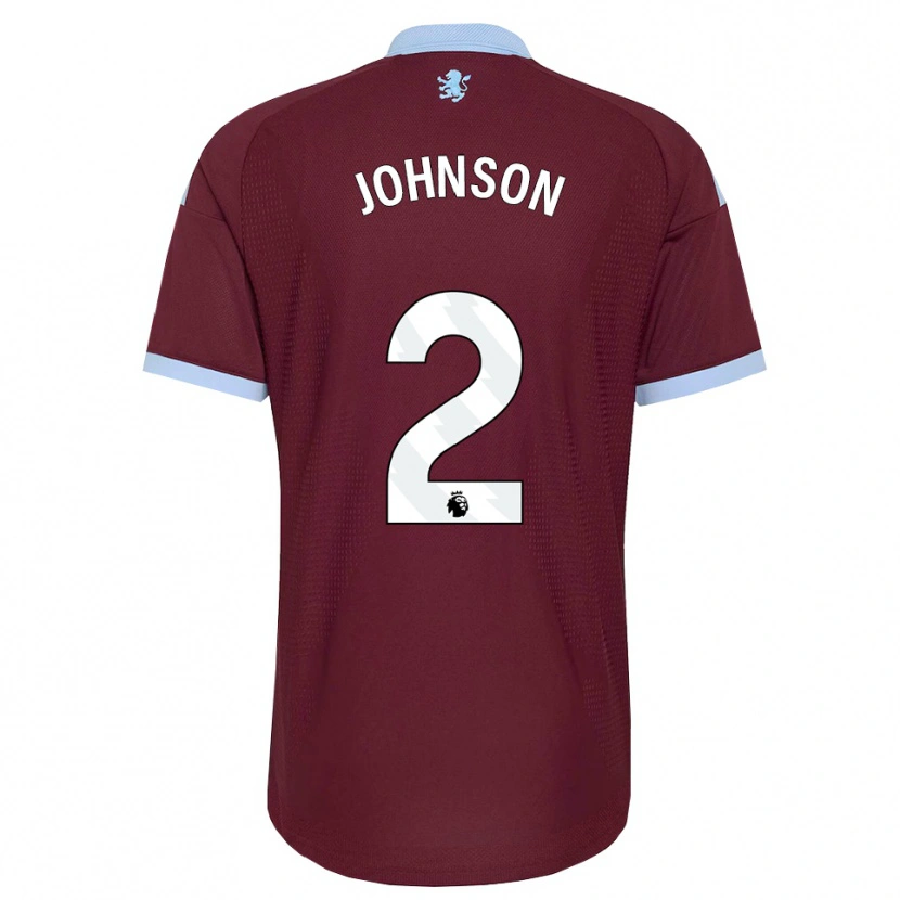 Danxen Criança Camisola Oscar Johnson #2 Cornflowerblue Borgonha Principal 2026/27 Camisa