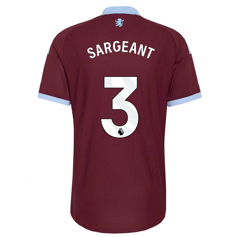 Danxen Criança Camisola Meaghan Sargeant #3 Cornflowerblue Borgonha Principal 2026/27 Camisa