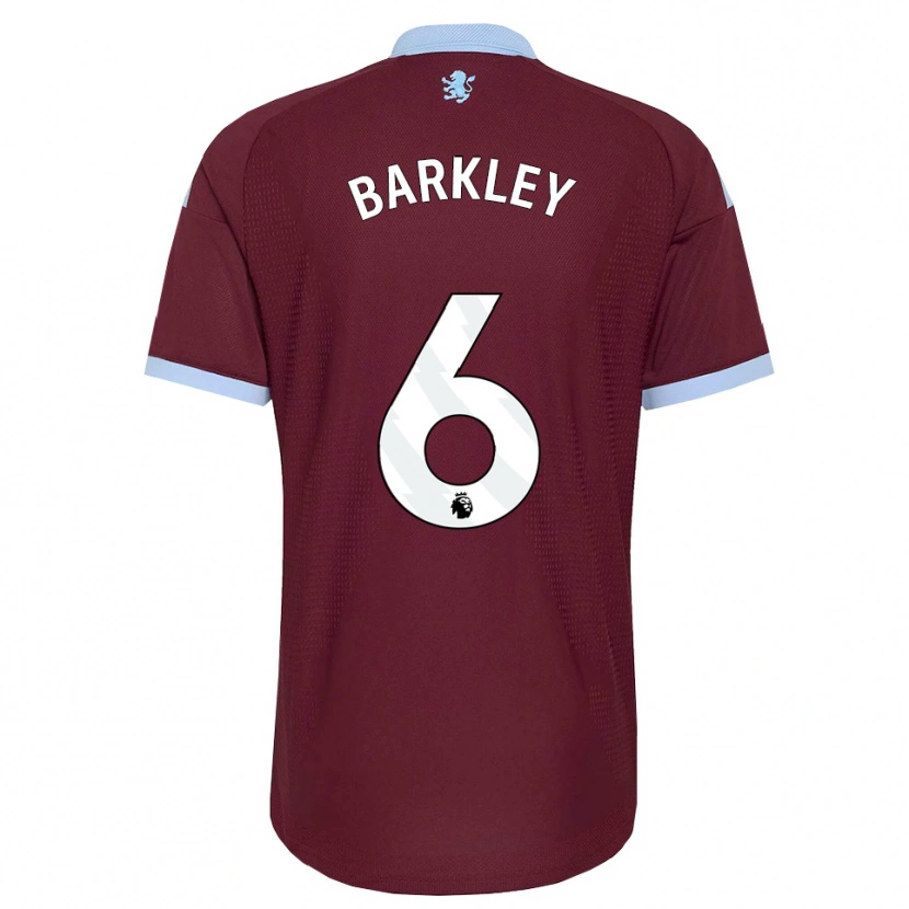 Danxen Criança Camisola Ross Barkley #6 Cornflowerblue Borgonha Principal 2026/27 Camisa