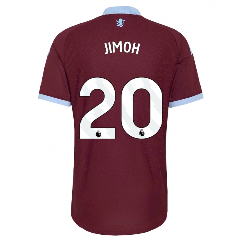 Danxen Criança Camisola Jamaldeen Jimoh-Aloba #20 Cornflowerblue Borgonha Principal 2026/27 Camisa