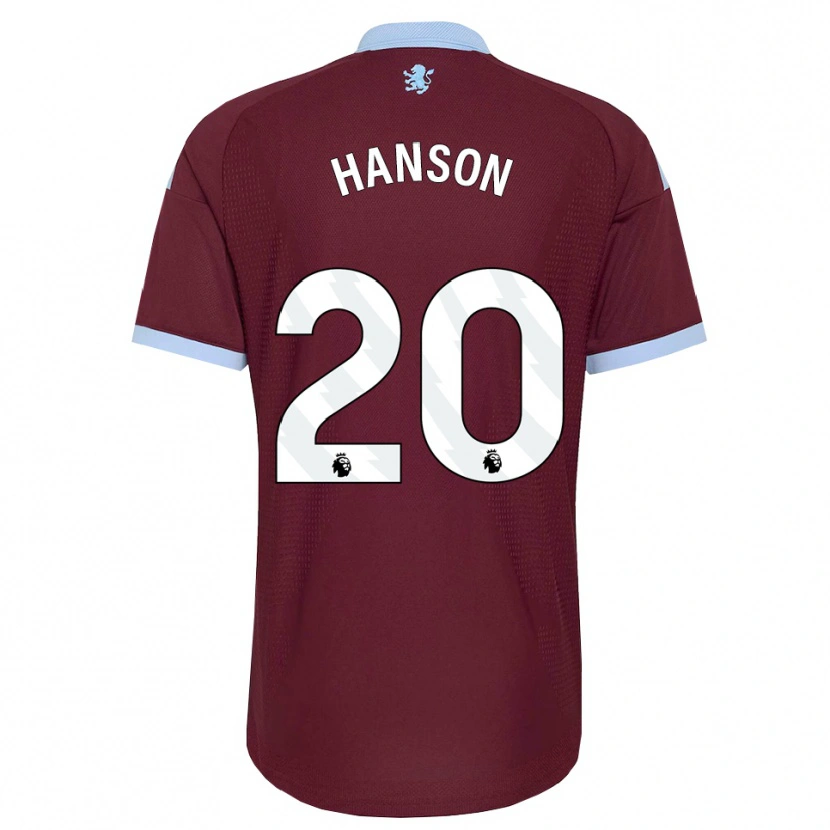 Danxen Criança Camisola Kirsty Hanson #20 Cornflowerblue Borgonha Principal 2026/27 Camisa