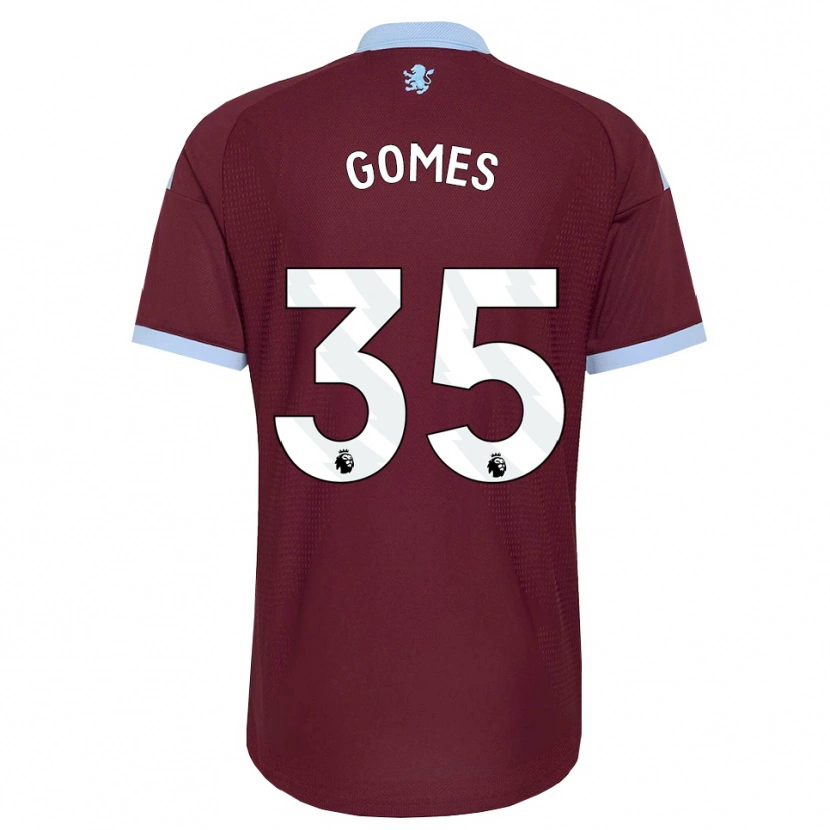 Danxen Criança Camisola João Gomes #35 Cornflowerblue Borgonha Principal 2026/27 Camisa