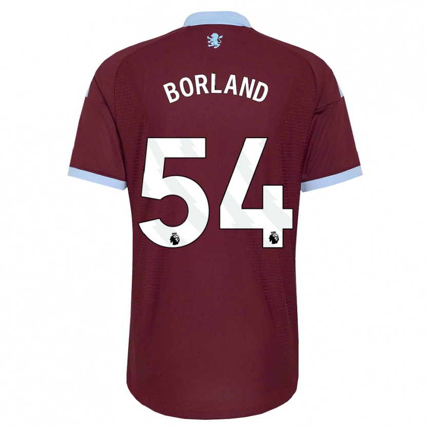 Danxen Criança Camisola Aidan Borland #54 Cornflowerblue Borgonha Principal 2026/27 Camisa