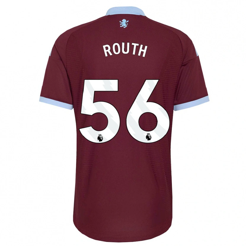 Danxen Criança Camisola Leon Routh #56 Cornflowerblue Borgonha Principal 2026/27 Camisa
