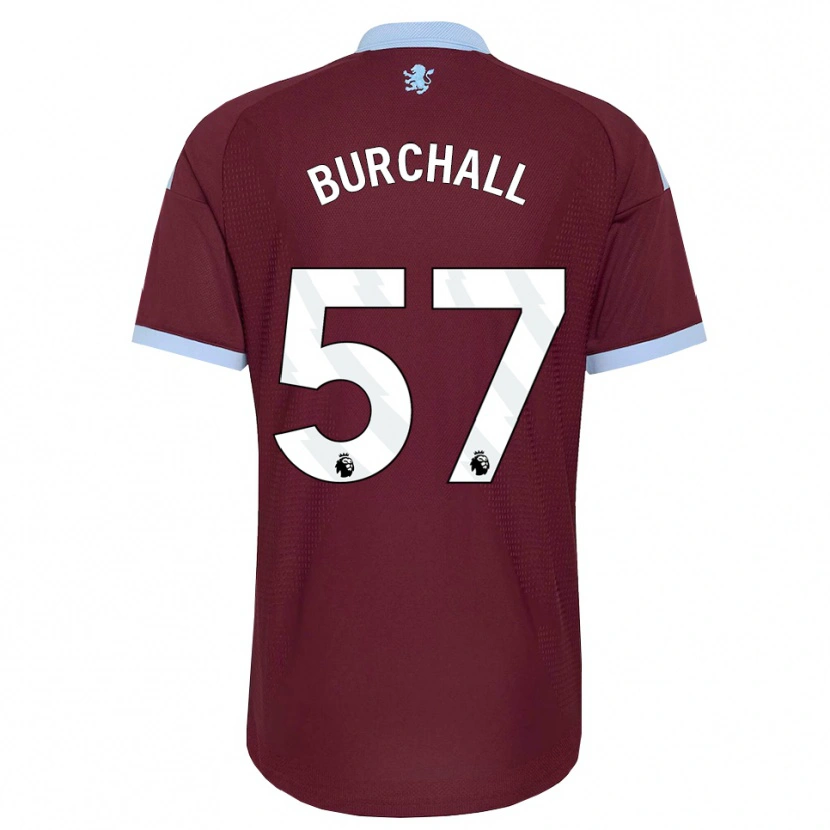 Danxen Criança Camisola Ajani Burchall #57 Cornflowerblue Borgonha Principal 2026/27 Camisa