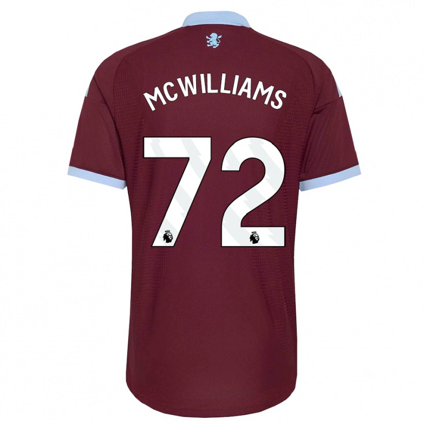 Danxen Criança Camisola Ashton Mcwilliams #72 Cornflowerblue Borgonha Principal 2026/27 Camisa