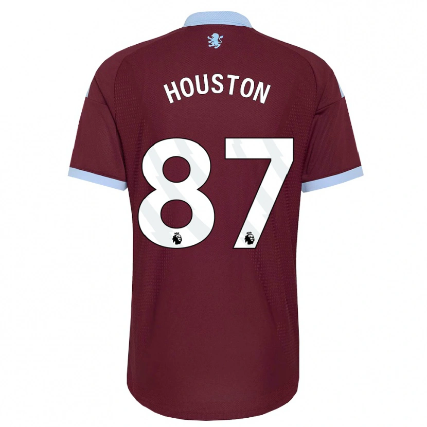 Danxen Criança Camisola Theo Houston #87 Cornflowerblue Borgonha Principal 2026/27 Camisa