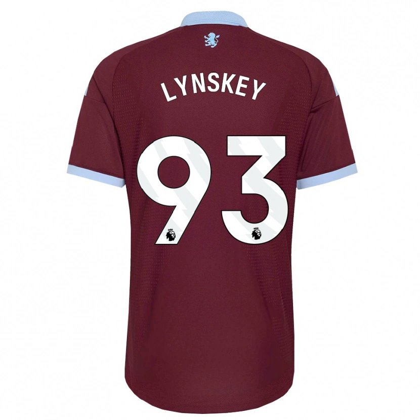 Danxen Criança Camisola Alfie Lynskey #93 Cornflowerblue Borgonha Principal 2026/27 Camisa