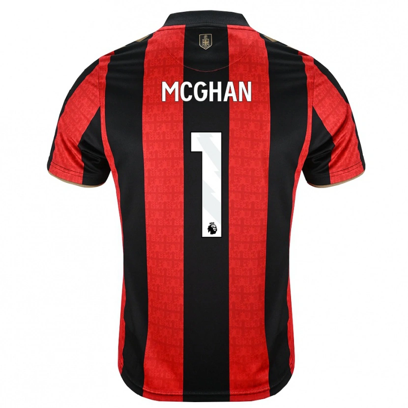 Danxen Criança Camisola Hayden Mcghan #1 Goldenrod Vermelho Preto Principal 2026/27 Camisa