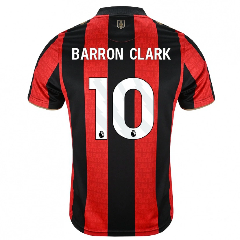 Danxen Criança Camisola Molly Barron-Clark #10 Goldenrod Vermelho Preto Principal 2026/27 Camisa