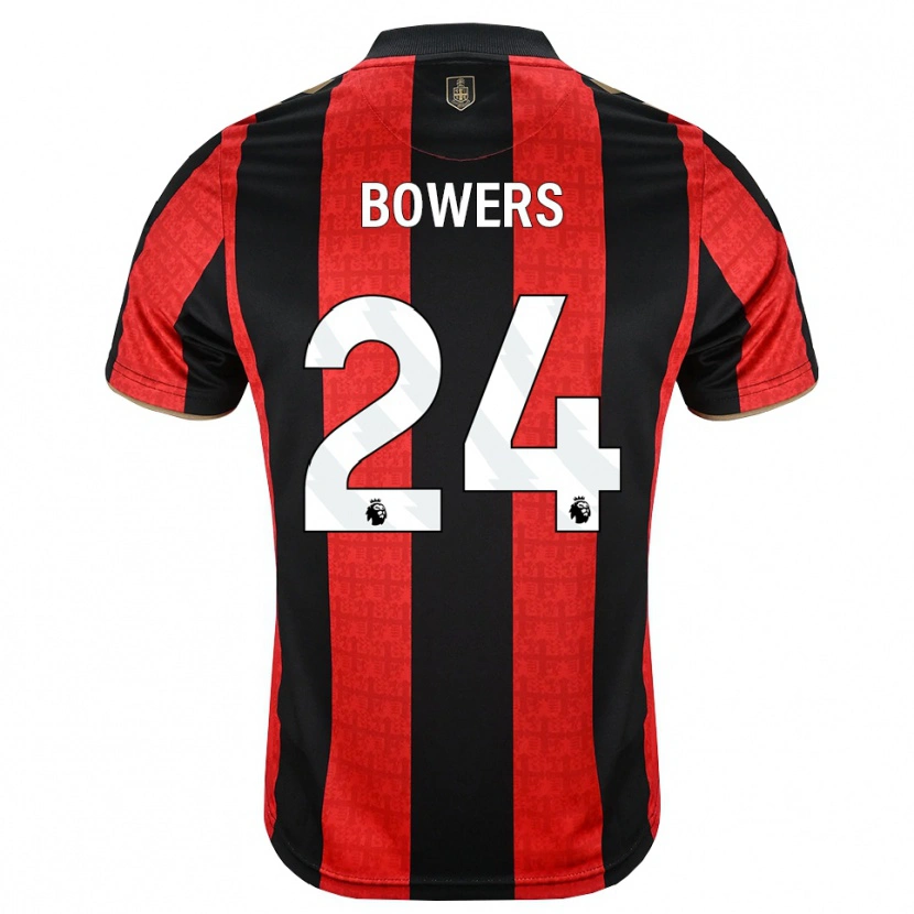 Danxen Criança Camisola Kelci Bowers #24 Goldenrod Vermelho Preto Principal 2026/27 Camisa