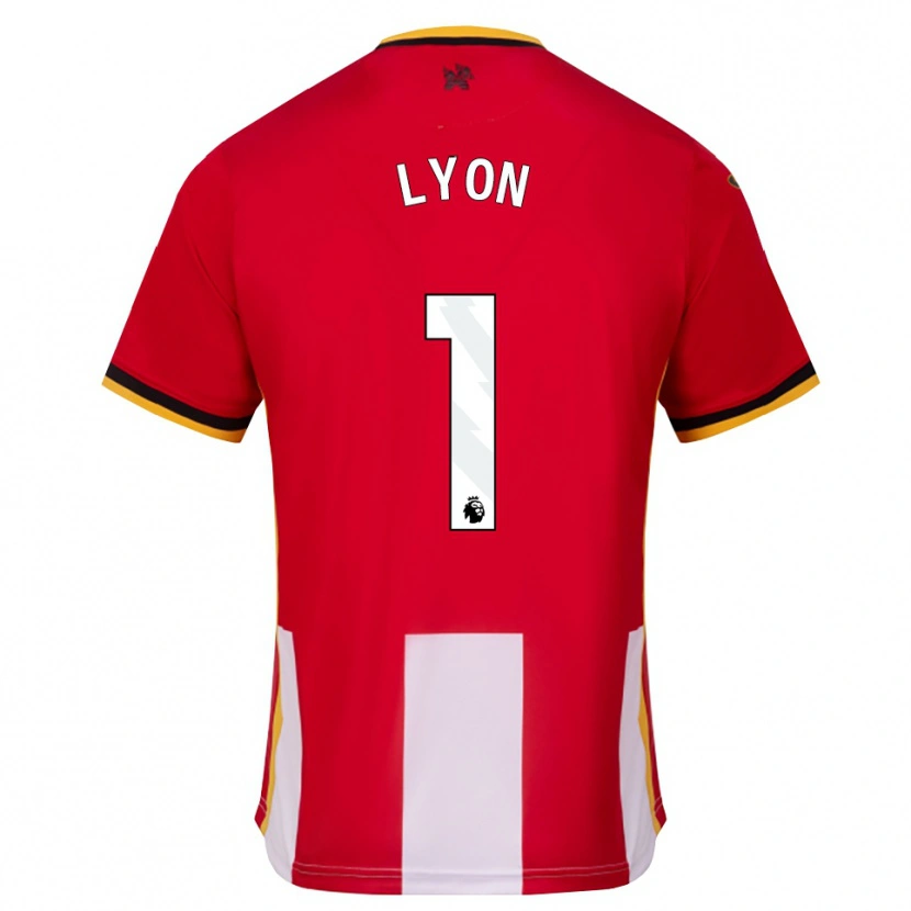 Danxen Criança Camisola Felix Lyon #1 Amarelo Preto Vermelho Principal 2026/27 Camisa
