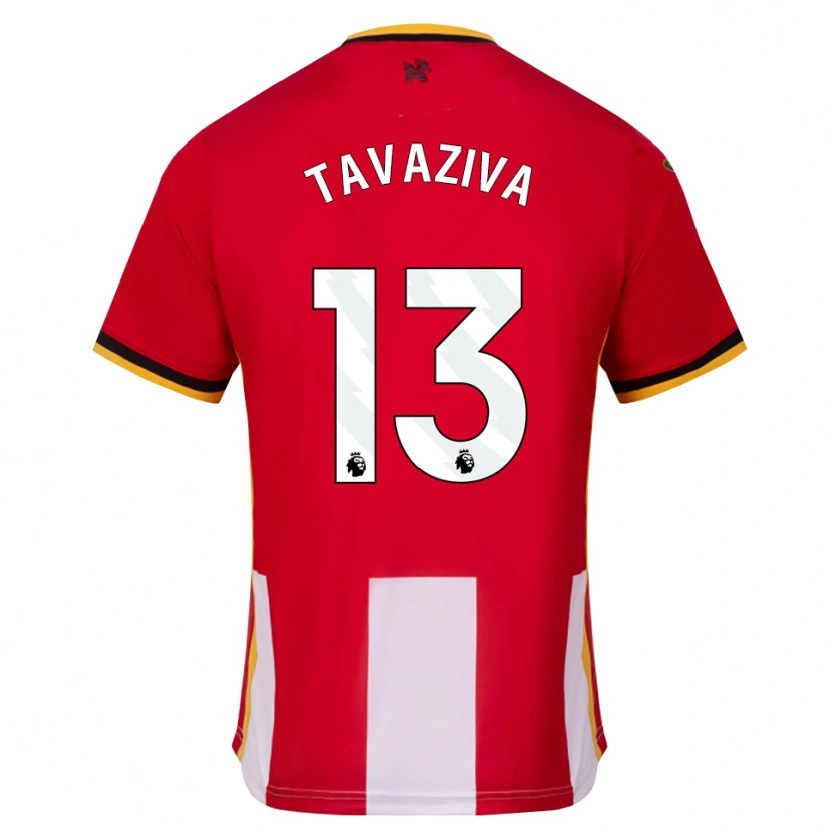 Danxen Criança Camisola Marley Tavaziva #13 Amarelo Preto Vermelho Principal 2026/27 Camisa
