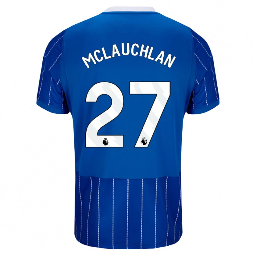 Danxen Criança Camisola Rachel Mclauchlan #27 Mediumblue Branco Principal 2026/27 Camisa