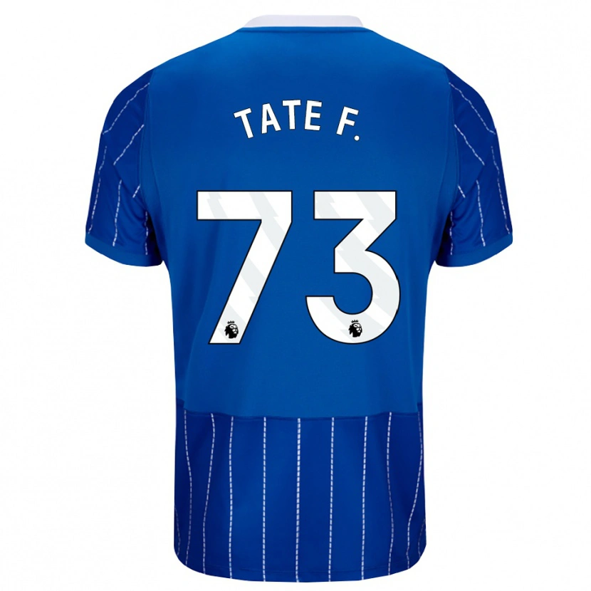 Danxen Criança Camisola Tate Ferdinand #73 Mediumblue Branco Principal 2026/27 Camisa