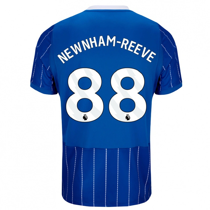 Danxen Criança Camisola Bode Newnham-Reeve #88 Mediumblue Branco Principal 2026/27 Camisa