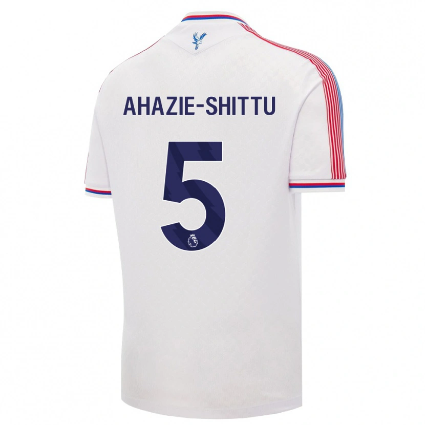 Danxen Criança Camisola Remi Ahazie-Shittu #5 Branco Vermelho Azul Principal 2026/27 Camisa