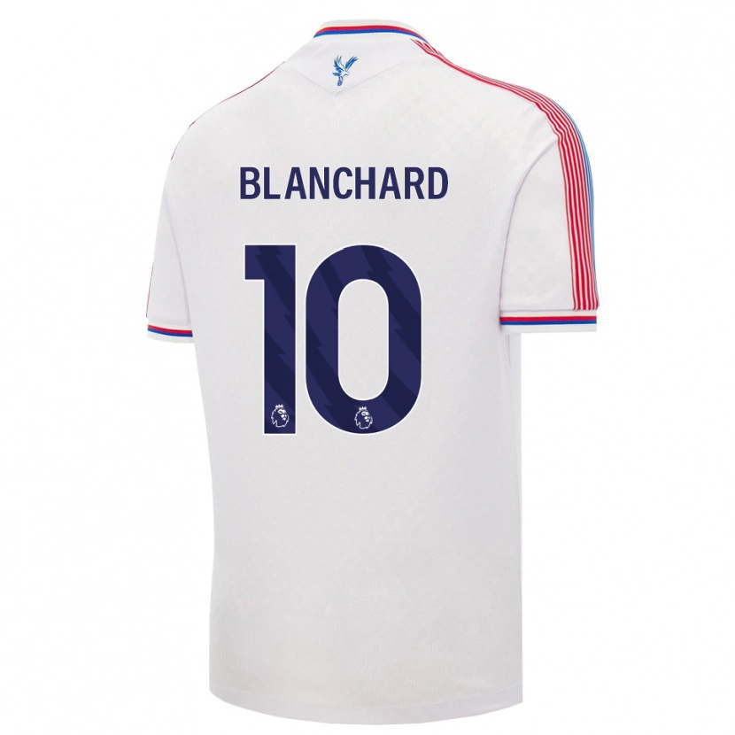Danxen Criança Camisola Annabel Blanchard #10 Branco Vermelho Azul Principal 2026/27 Camisa