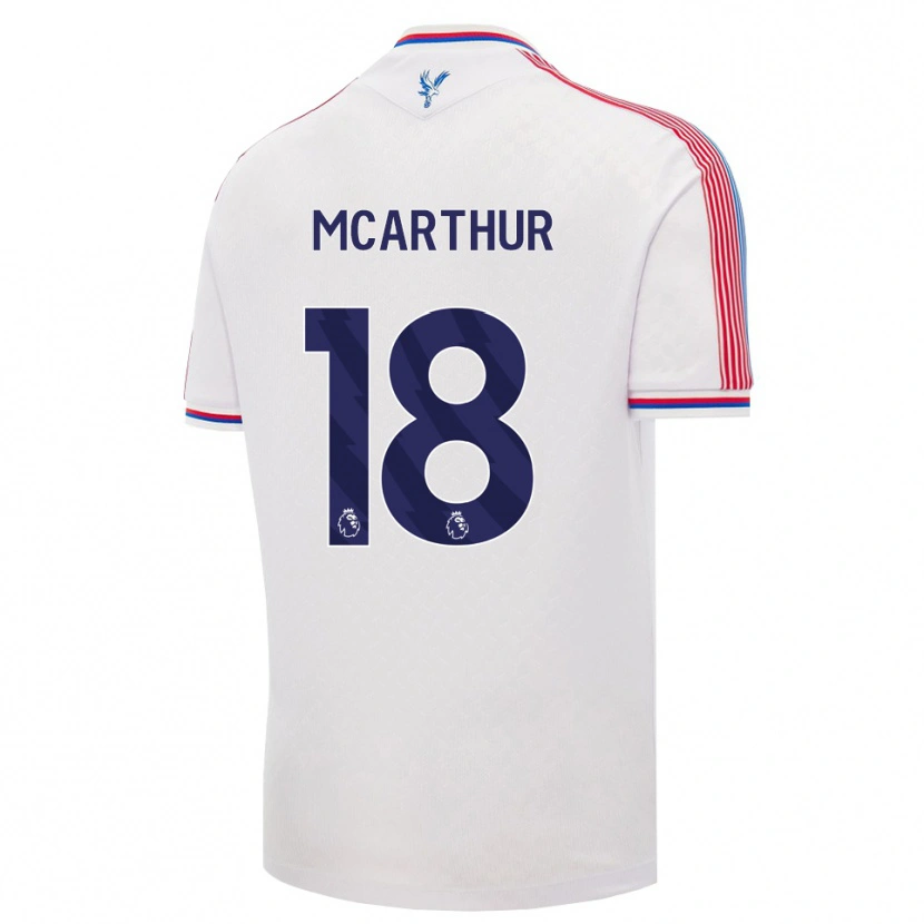 Danxen Criança Camisola James Mcarthur #18 Branco Vermelho Azul Principal 2026/27 Camisa