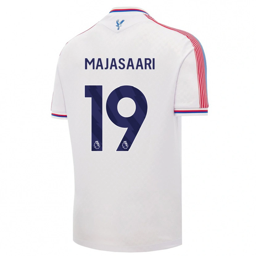 Danxen Criança Camisola Milla-Maj Majasaari #19 Branco Vermelho Azul Principal 2026/27 Camisa