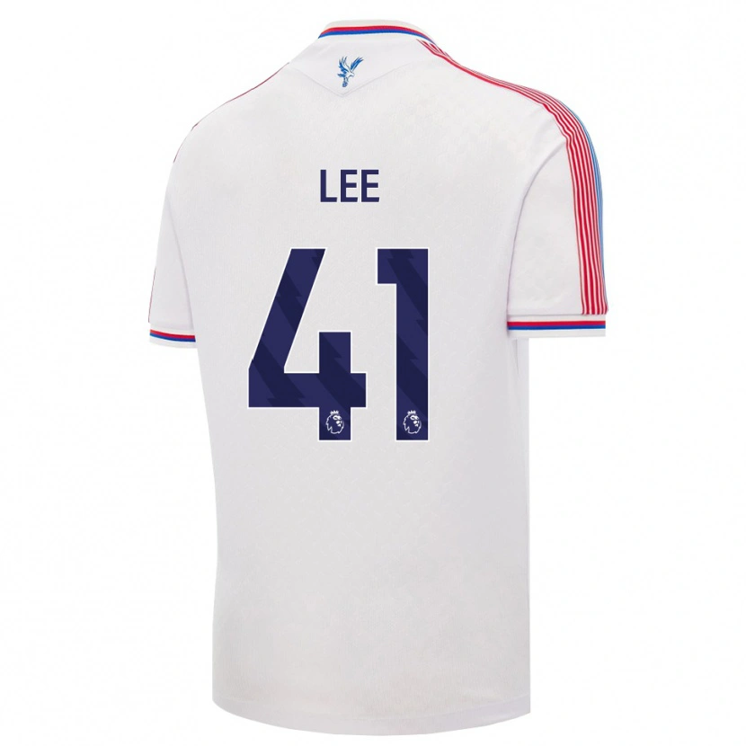 Danxen Criança Camisola Harry Lee #41 Branco Vermelho Azul Principal 2026/27 Camisa