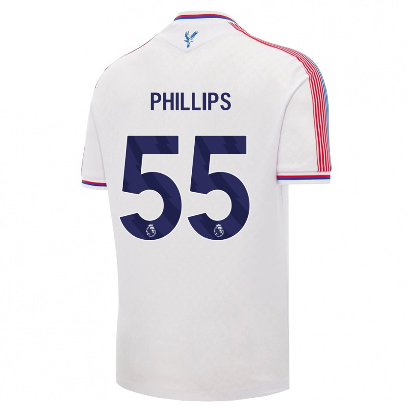 Danxen Criança Camisola Killian Phillips #55 Branco Vermelho Azul Principal 2026/27 Camisa