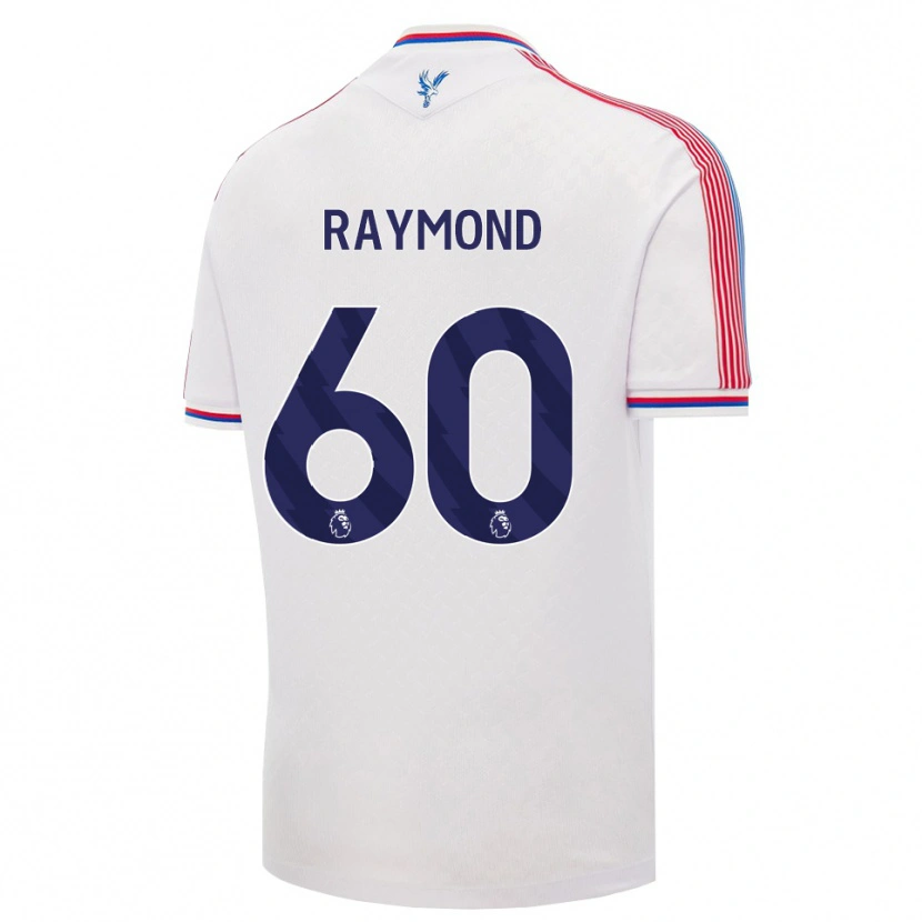 Danxen Criança Camisola Jadan Raymond #60 Branco Vermelho Azul Principal 2026/27 Camisa