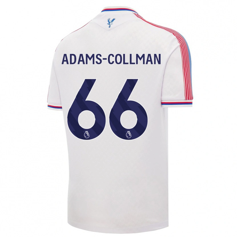Danxen Criança Camisola Kai-Reece Adams-Collman #66 Branco Vermelho Azul Principal 2026/27 Camisa