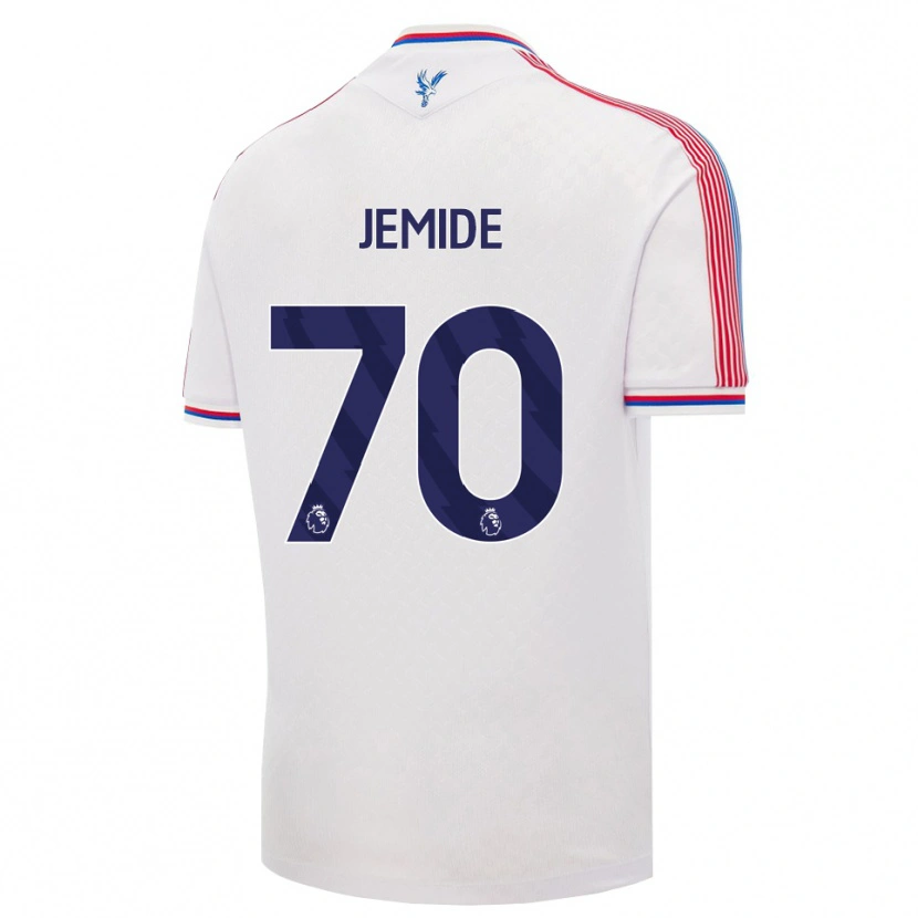 Danxen Criança Camisola Mofe Jemide #70 Branco Vermelho Azul Principal 2026/27 Camisa
