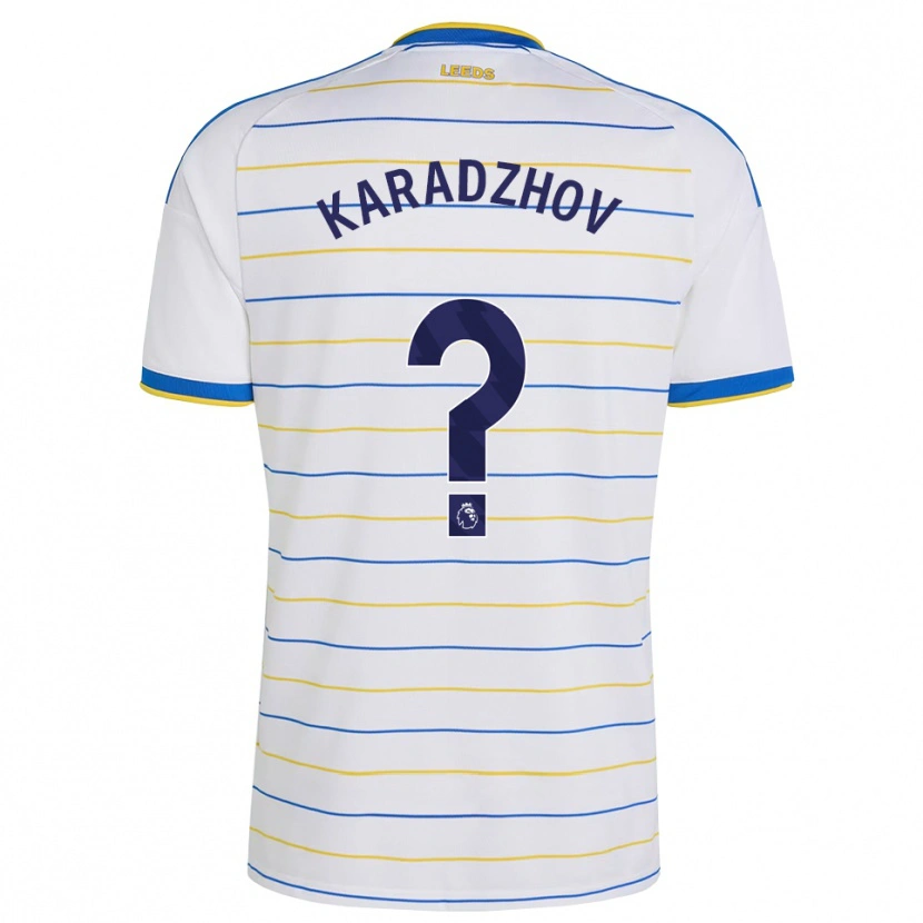 Danxen Criança Camisola Viktor Karadzhov #0 Vermelho Amarelo Azul Principal 2026/27 Camisa
