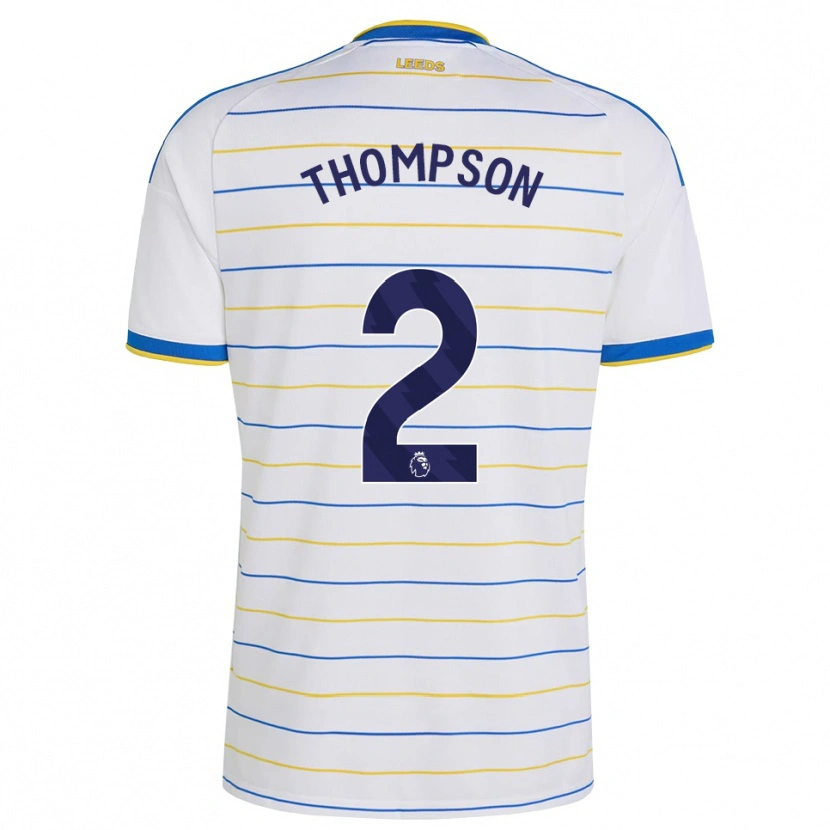 Danxen Criança Camisola Aiden Thompson #2 Vermelho Amarelo Azul Principal 2026/27 Camisa