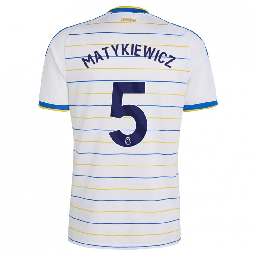 Danxen Criança Camisola Luke Matykiewicz #5 Vermelho Amarelo Azul Principal 2026/27 Camisa