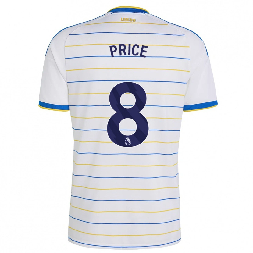 Danxen Criança Camisola Leoni Price #8 Vermelho Amarelo Azul Principal 2026/27 Camisa