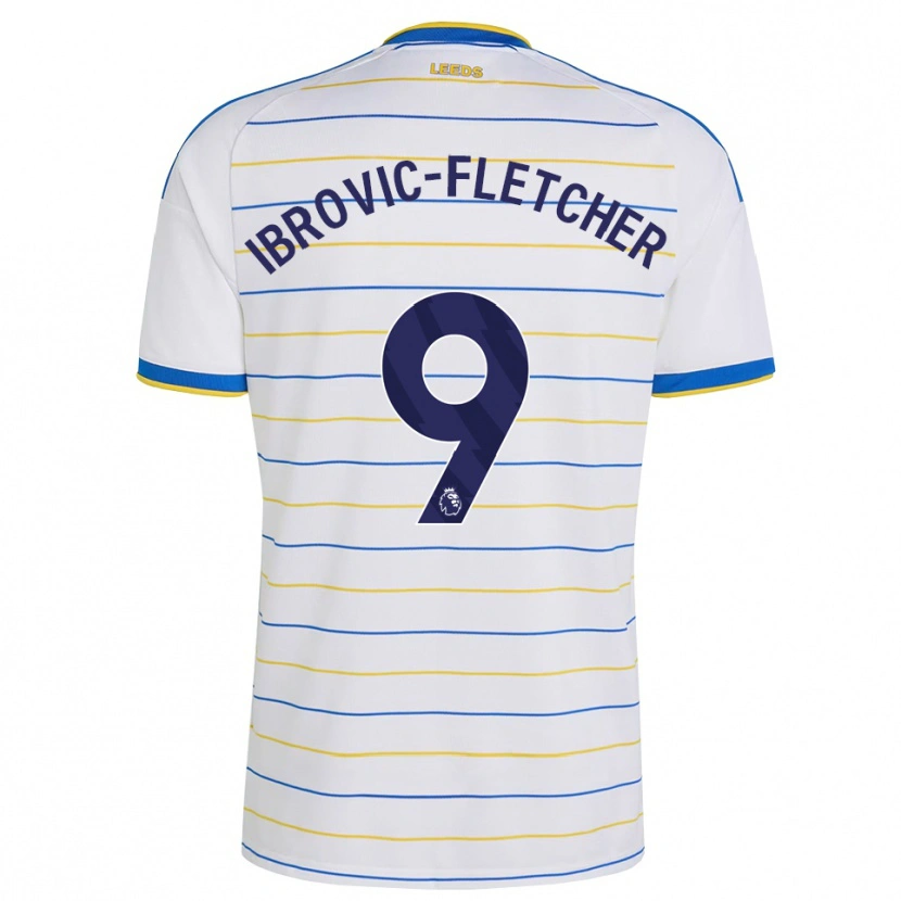 Danxen Criança Camisola Edward Ibrovic-Fletcher #9 Vermelho Amarelo Azul Principal 2026/27 Camisa