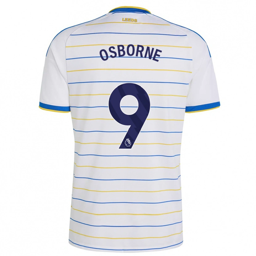 Danxen Criança Camisola Jemimah Osborne #9 Vermelho Amarelo Azul Principal 2026/27 Camisa
