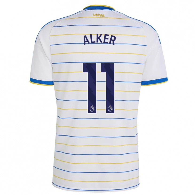 Danxen Criança Camisola Samuel Alker #11 Vermelho Amarelo Azul Principal 2026/27 Camisa