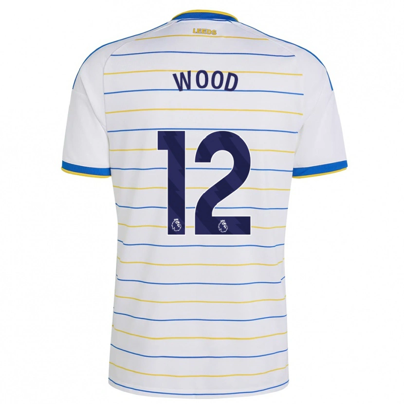 Danxen Criança Camisola Oliver Wood #12 Vermelho Amarelo Azul Principal 2026/27 Camisa